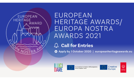 Appel à candidatures : Prix du patrimoine européen / Prix Europa Nostra 2021