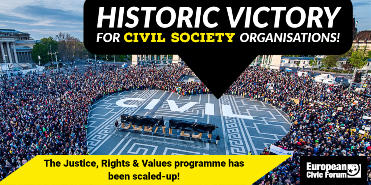 Budget européen : une victoire historique pour la société civile !
