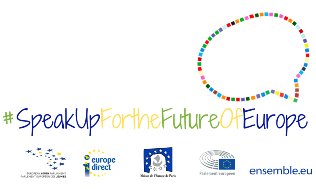 Lancement du projet #SpeakUpfortheFutureofEurope