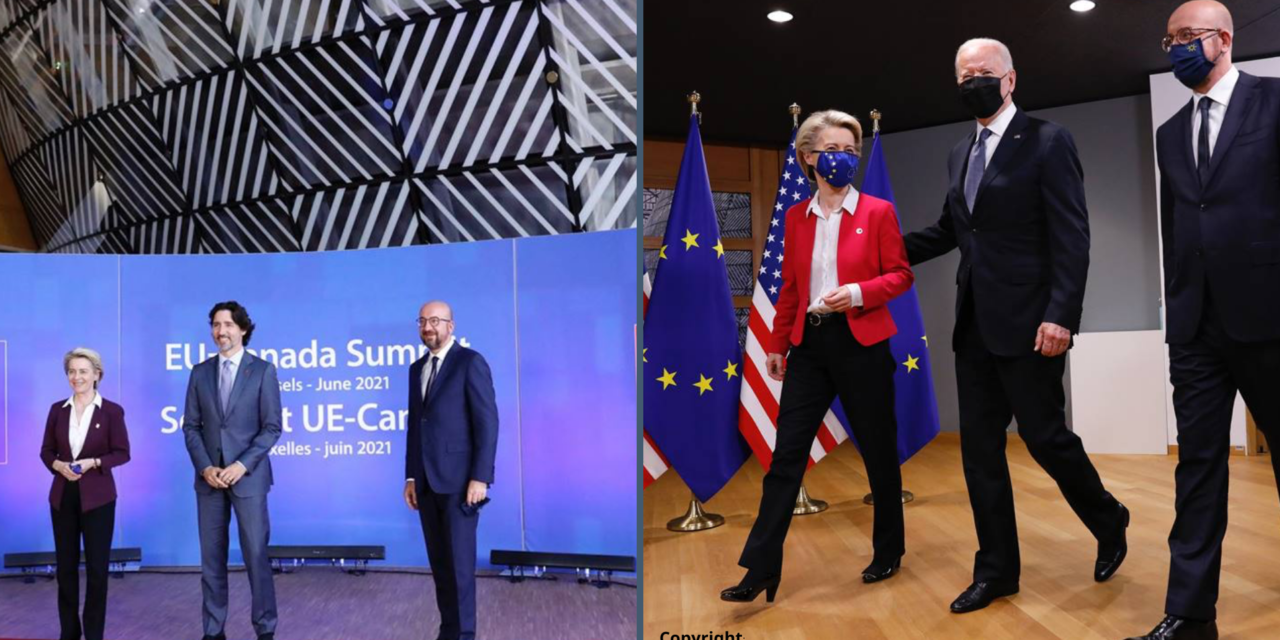 UE-Canada et UE-États-Unis: les relations transatlantiques sur le devant de la scène à Bruxelles