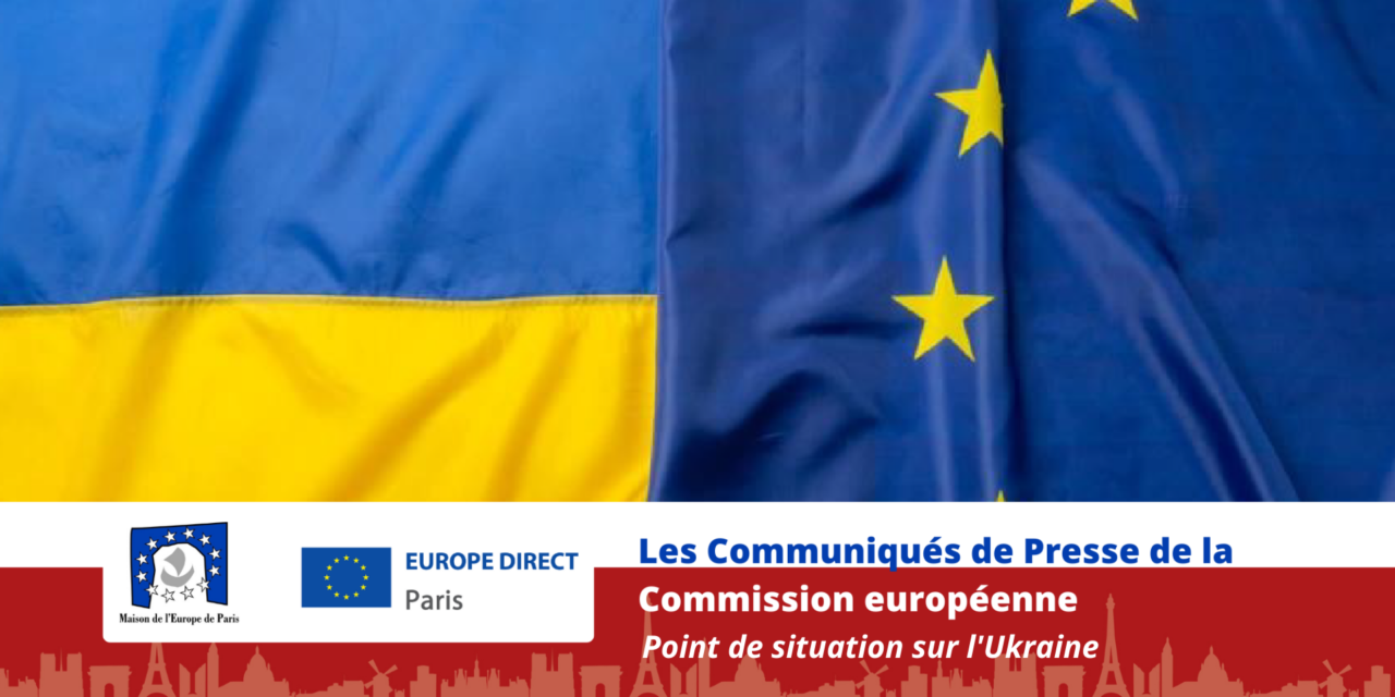 Ukraine: l’UE coordonne l’aide d’urgence et renforce l’aide humanitaire