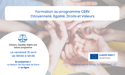 Formation Programme « Citoyenneté, égalité, droits et valeurs »