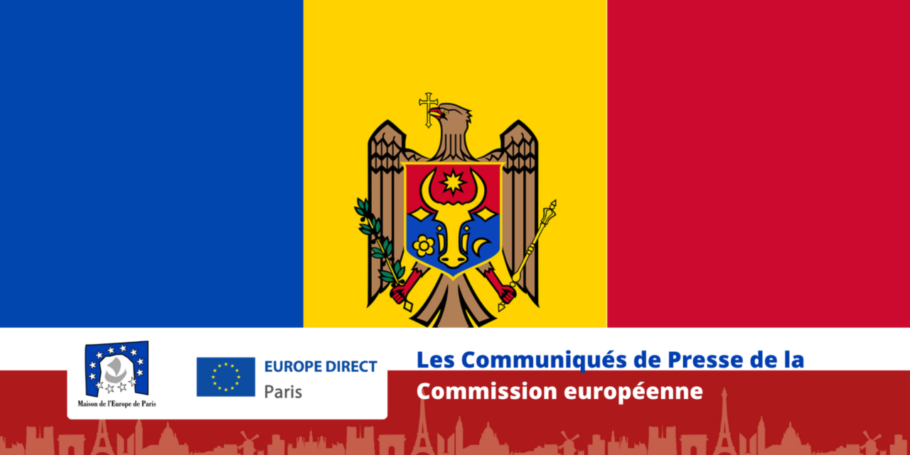 Moldavie: l’UE renforce son soutien en débloquant 53 millions d’euros supplémentaires