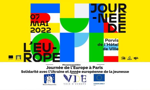 Journée de l’Europe 2022 à Paris : Solidarité avec l’Ukraine & Année européenne de la jeunesse
